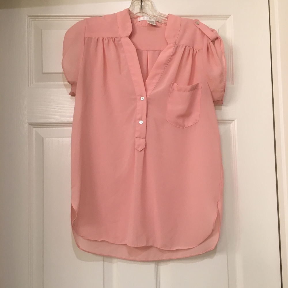 Blush Pink Blouse